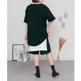 ロールアップハーフスリーブカットソー ゆったりとしたシルエットがかわいい | atONE | 詳細画像21