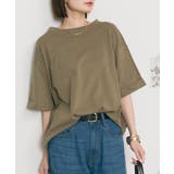 ロールアップハーフスリーブカットソー ゆったりとしたシルエットがかわいい | atONE | 詳細画像23