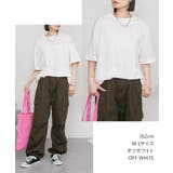 ロールアップハーフスリーブカットソー ゆったりとしたシルエットがかわいい | atONE | 詳細画像29