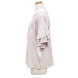 コットンフレアー袖カットソー ふんわり袖で大人フェミニンな印象に レディースファ… | atONE | 詳細画像6 