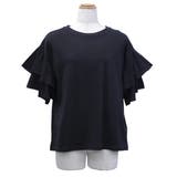 コットンフレアー袖カットソー ふんわり袖で大人フェミニンな印象に レディースファ… | atONE | 詳細画像9 