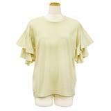 コットンフレアー袖カットソー ふんわり袖で大人フェミニンな印象に レディースファ… | atONE | 詳細画像10 