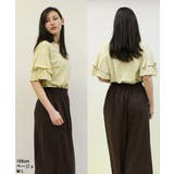 コットンフレアー袖カットソー ふんわり袖で大人フェミニンな印象に レディースファ… | atONE | 詳細画像2 