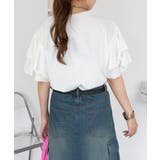コットンフレアー袖カットソー ふんわり袖で大人フェミニンな印象に レディースファ… | atONE | 詳細画像21