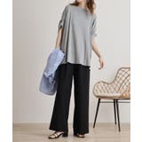 変形ドルマンカットソー レディースファッション通販 変形ドルマンワイドカットソー | atONE | 詳細画像13 