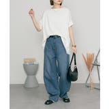 変形ドルマンカットソー レディースファッション通販 変形ドルマンワイドカットソー | atONE | 詳細画像30 