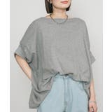 変形ドルマンカットソー レディースファッション通販 変形ドルマンワイドカットソー | atONE | 詳細画像33 