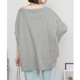 変形ドルマンカットソー レディースファッション通販 変形ドルマンワイドカットソー | atONE | 詳細画像36 