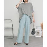 変形ドルマンカットソー レディースファッション通販 変形ドルマンワイドカットソー | atONE | 詳細画像37 