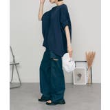 変形ドルマンカットソー レディースファッション通販 変形ドルマンワイドカットソー | atONE | 詳細画像45 