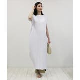 オフホワイト | ワッフルバックボタンワンピース 3WAYのワッフル生地ロングカーディガン バック… | atONE