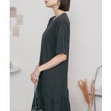 着るだけでお洒落 裾ティアードワンピース  | atONE | 詳細画像10 