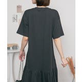 着るだけでお洒落 裾ティアードワンピース  | atONE | 詳細画像11 