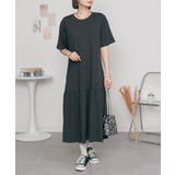 着るだけでお洒落 裾ティアードワンピース  | atONE | 詳細画像12 