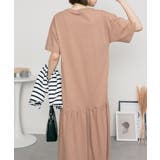 着るだけでお洒落 裾ティアードワンピース  | atONE | 詳細画像18 