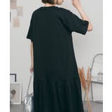 着るだけでお洒落 裾ティアードワンピース  | atONE | 詳細画像4 