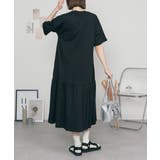 着るだけでお洒落 裾ティアードワンピース  | atONE | 詳細画像7 