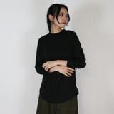 無地ロング Tシャツ ロンT | atONE | 詳細画像21 