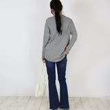 無地ロング Tシャツ ロンT | atONE | 詳細画像26 