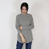 無地ロング Tシャツ ロンT | atONE | 詳細画像27 