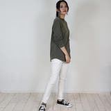 無地ロング Tシャツ ロンT | atONE | 詳細画像31 