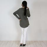 無地ロング Tシャツ ロンT | atONE | 詳細画像32 