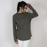 無地ロング Tシャツ ロンT | atONE | 詳細画像33 