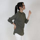 無地ロング Tシャツ ロンT | atONE | 詳細画像34 