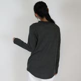 無地ロング Tシャツ ロンT | atONE | 詳細画像35 