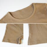 コンパクトコットンリブTシャツ | atONE | 詳細画像10 