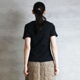 コンパクトコットンリブTシャツ | atONE | 詳細画像17 