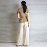 コンパクトコットンリブTシャツ | atONE | 詳細画像23 