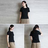 コンパクトコットンリブTシャツ | atONE | 詳細画像2 