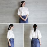 ギャザー袖ドルマンカットソー | atONE | 詳細画像9 