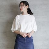 ギャザー袖ドルマンカットソー | atONE | 詳細画像16 