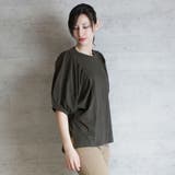 ギャザー袖ドルマンカットソー | atONE | 詳細画像22 