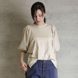 ギャザー袖ドルマンカットソー | atONE | 詳細画像24 