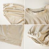 ギャザー袖ドルマンカットソー | atONE | 詳細画像3 