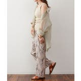 ランダムリブスクエアタンクトップ ノースリーブ 無地 | atONE | 詳細画像34 