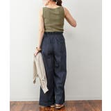 ランダムリブスクエアタンクトップ ノースリーブ 無地 | atONE | 詳細画像49 