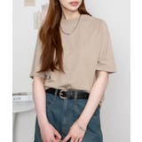 プチハイネック半袖Tシャツ | atONE | 詳細画像22 