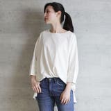 ラウンドネックロングTシャツ | atONE | 詳細画像18