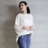 ラウンドネックロングTシャツ | atONE | 詳細画像19