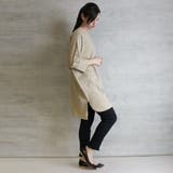 ラウンドネックロングTシャツ | atONE | 詳細画像25