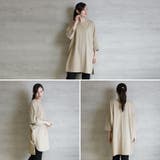 ラウンドネックロングTシャツ | atONE | 詳細画像2