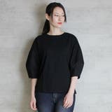 バックリボンぽわん袖Tシャツ | atONE | 詳細画像13 