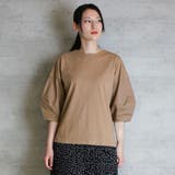 バックリボンぽわん袖Tシャツ | atONE | 詳細画像16 