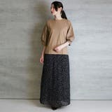 バックリボンぽわん袖Tシャツ | atONE | 詳細画像25 