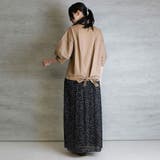 バックリボンぽわん袖Tシャツ | atONE | 詳細画像27 