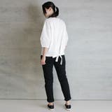 バックリボンぽわん袖Tシャツ | atONE | 詳細画像30 